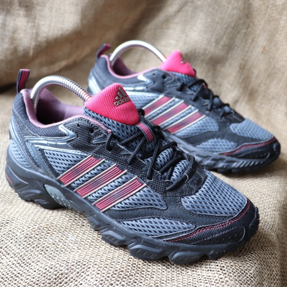 Adidas Adiprene Running Shoes Pink & Gray Like New